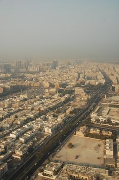 Aerial view of a buildings