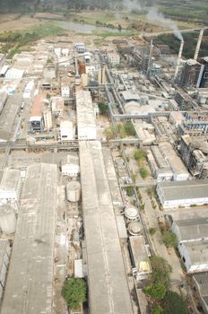 Aerial view of a buildings