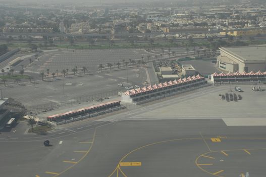Aerial view of a buildings