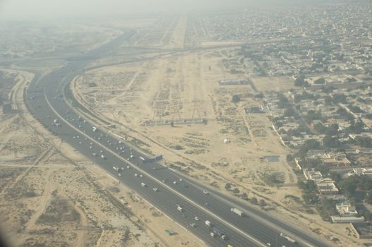 Aerial view of a buildings