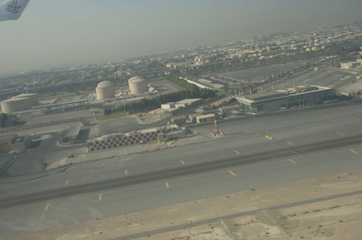 Aerial view of a buildings