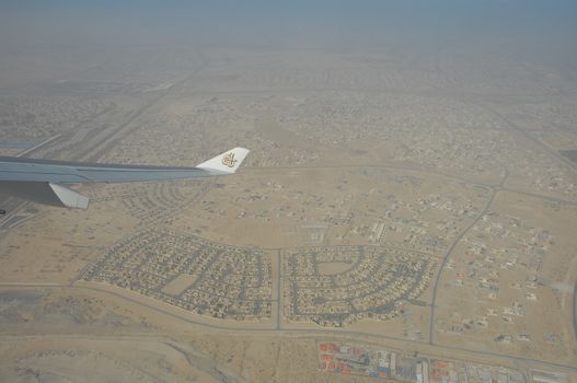 Aerial view of a buildings