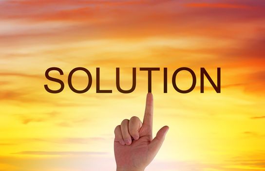 Business solution, solving problem, strategy and planning concept