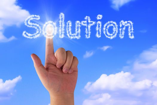 Business solution, solving problem, strategy and planning concept
