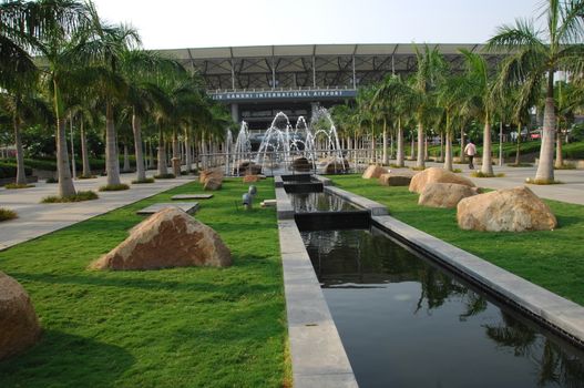 Exterior of the Airport