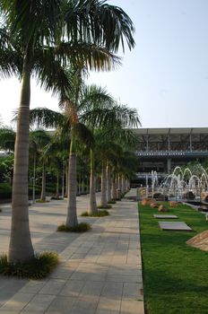 Exterior of the Airport