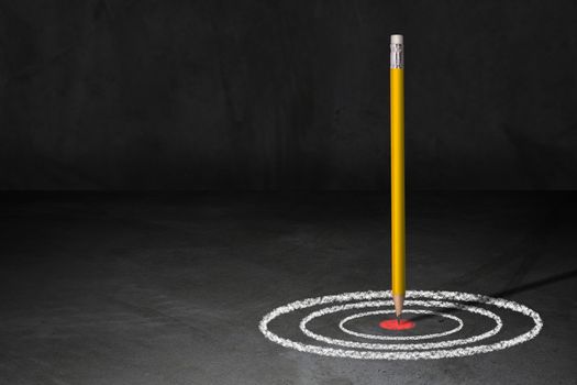 Business target concept, marketing strategy and planning