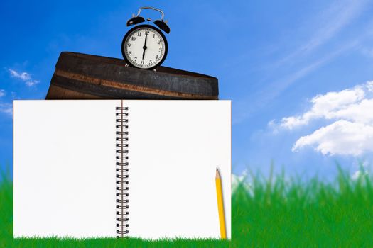 Time management concept, business planning 