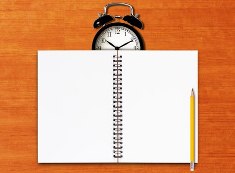 Time management concept, business planning 