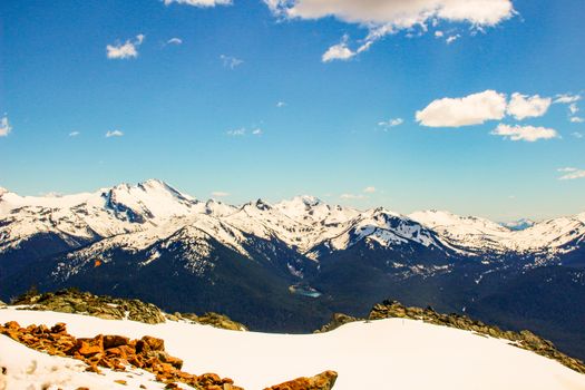 View Of Revelstoke In British Columbia, Canada.