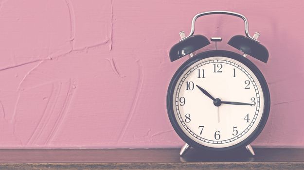 Time management concept, business planning 