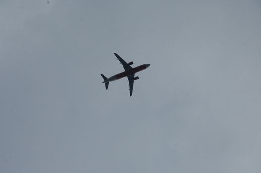 Aircraft Flying Close To Earth