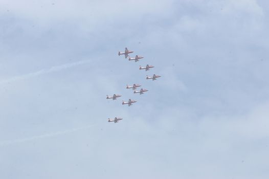 Aircraft Flying Close To Earth