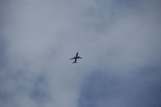 Aircraft Flying Close To Earth