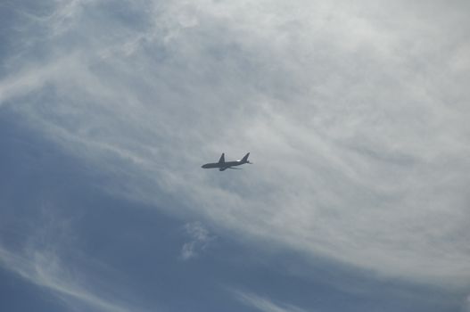 Aircraft Flying Close To Earth