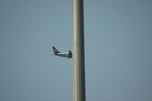 Aircraft Flying Close To Earth