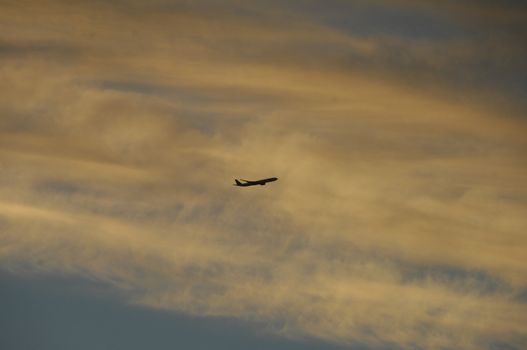 Aircraft Flying Close To Earth