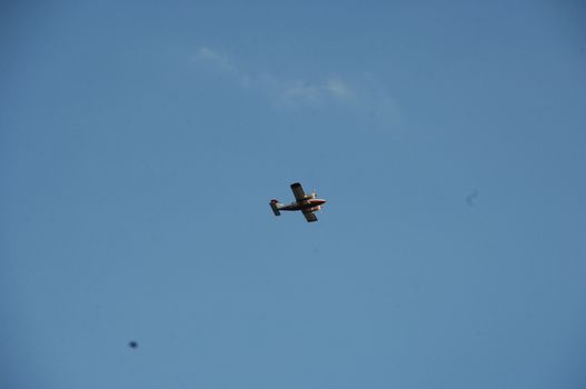 Aircraft Flying Close To Earth