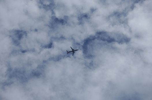 Aircraft Flying Close To Earth