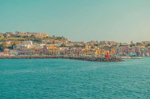 Procida is one of the Flegrean Islands off the coast of Naples in southern Italy