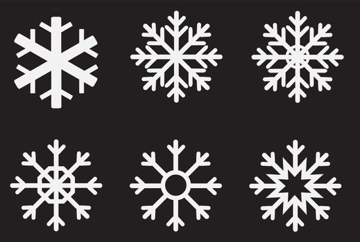 snowflake refrigerator. snowflake set for Christmas design. snowflake icon on white background. flat style. snowflake icon for your web site design, logo, app, UI. snowflake symbol. 