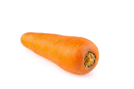 Carrots isolated on white background With clipping path.