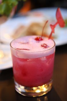 Cherry cocktail