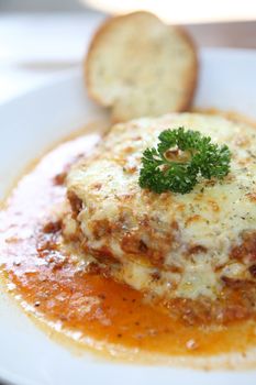 Meat and Cheese Lasagna 