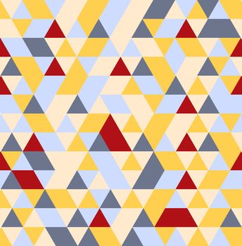 Seamless triangle pattern. Vector background. Geometric abstract texture 