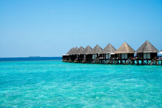 Maldives beach resort – summer vacation