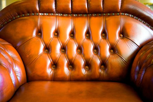 Vintage sofa texture background 