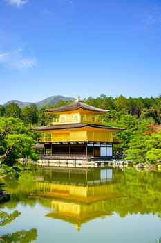 Kinkakuji Temple in Kyoto, Japan