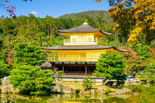 Kinkakuji Temple in Kyoto, Japan