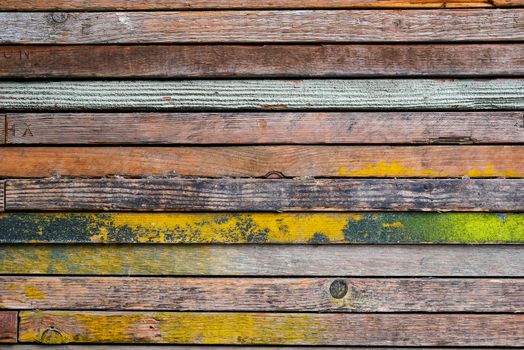 Colorful vintage wood abstract background