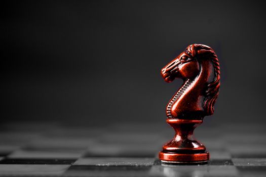 Chess business concept, leader & success