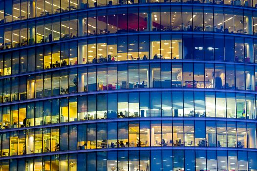 Business office building in London, England