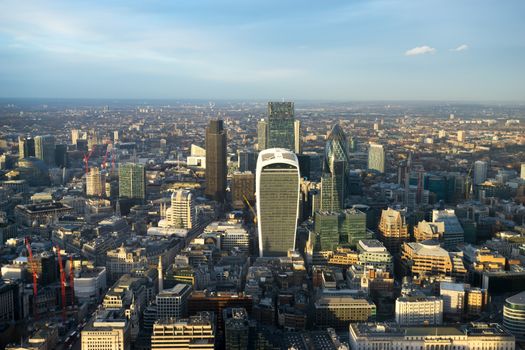 Business office building in London, England