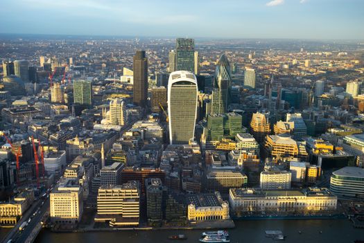 Business office building in London, England