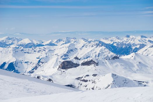 Swiss mountain, Jungfrau, Switzerland, ski resort