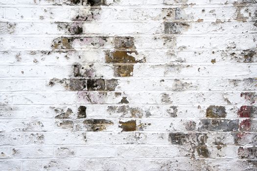 dirty brick wall, grungy red, white & grey texture background