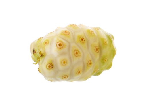 Exotic Fruit Noni on a white background.