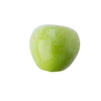 Fresh Green Apple Isolated on White Background.