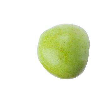 Fresh Green Apple Isolated on White Background.