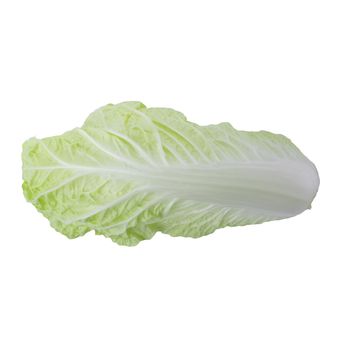 fresh chinese cabbage isolated on a white background.