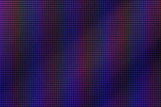 Closeup RGB LED diode from LED TV or LED monitor computer screen display panel.