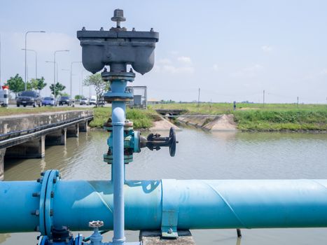 the Control knobs for big water blue pipes