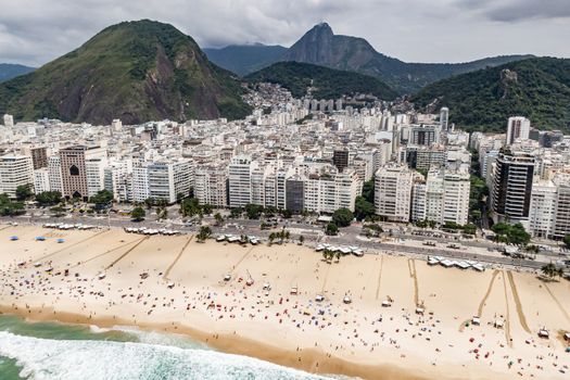 Copacabana Beach in Rio de Janeiro, Brazil