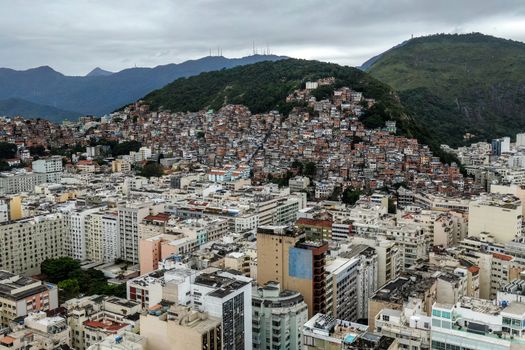 Aerial view of Rio De Janeiro, Brazil