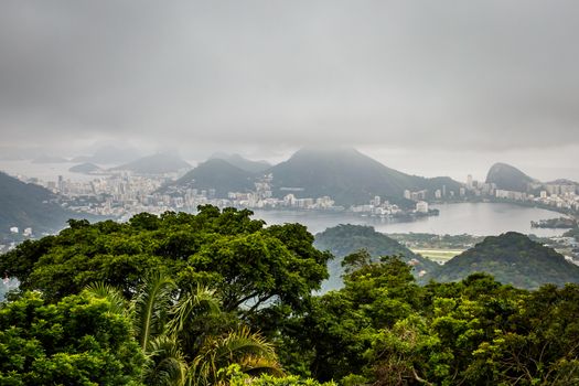 Cloudy weather in Rio de Janeiro, Brazil