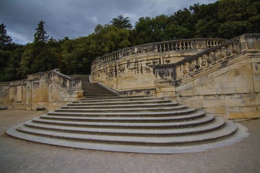 Garden of Fountains in Nimes France